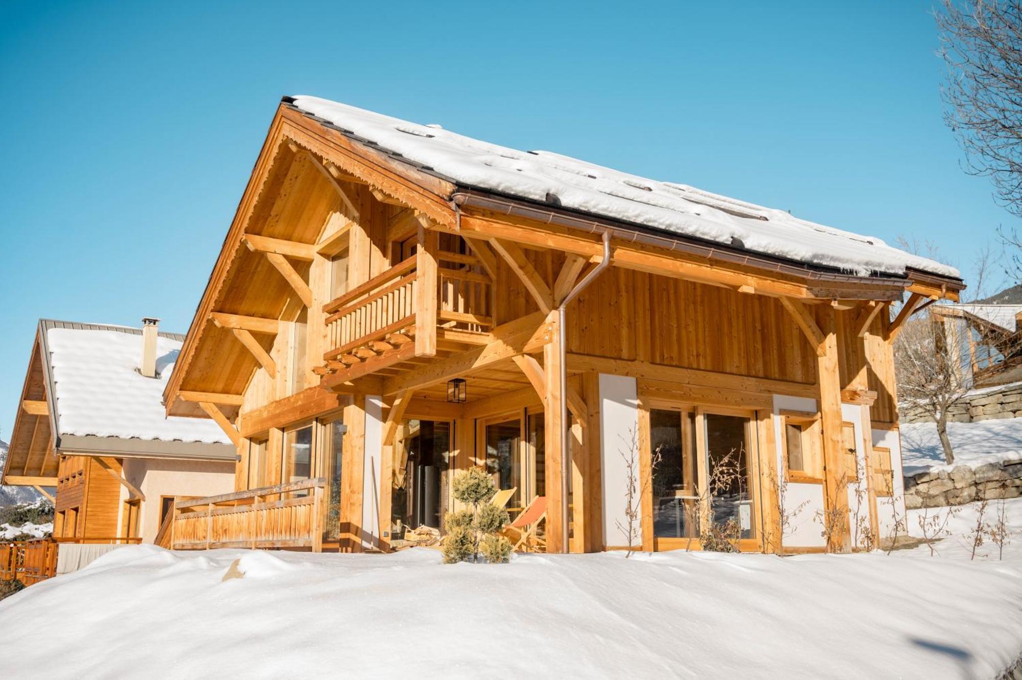 Chalet Serre Chevalier - Ski Académie Saint-Chaffrey Exterior foto
