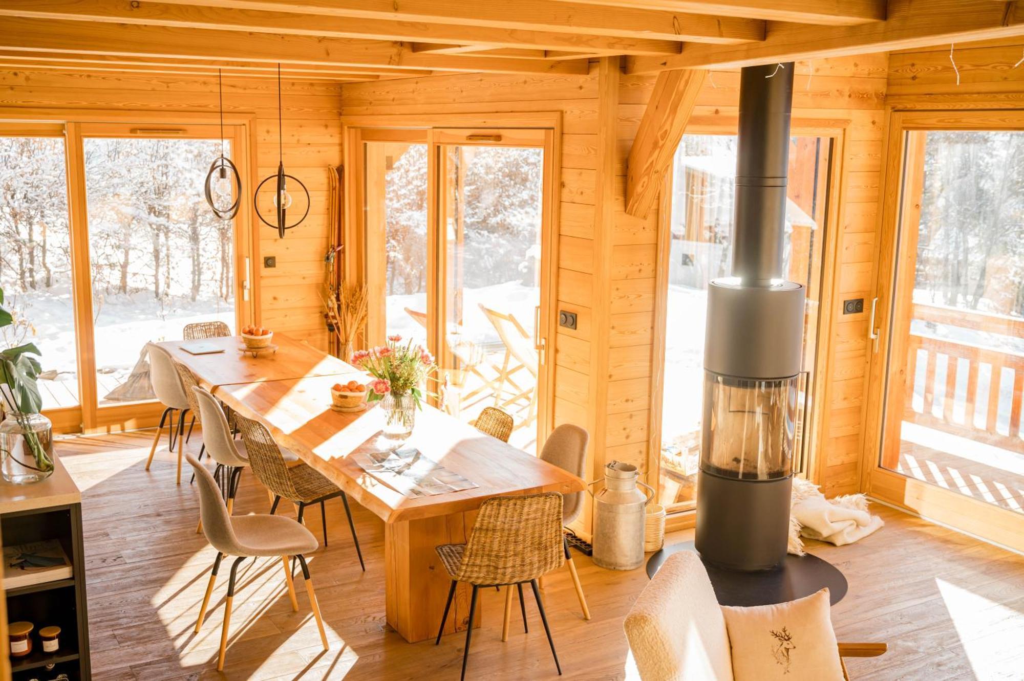 Chalet Serre Chevalier - Ski Académie Saint-Chaffrey Exterior foto